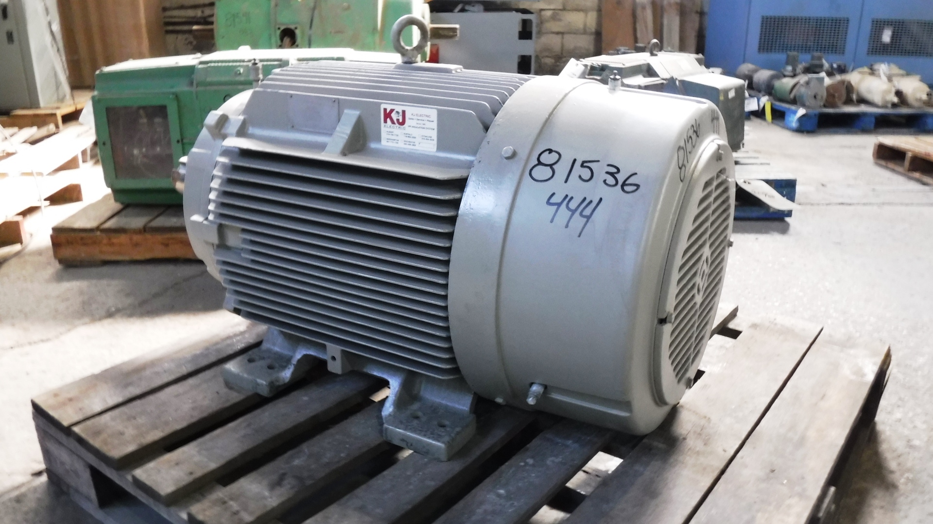 Siemens 100 HP 1790 RPM 444T Multi Speed Motors 81536